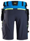 Full Stretch Softshellshorts, Blå - FlexiWork 6140 thumbnail