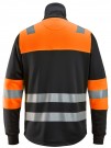 High-Vis Genser med glidelås, Klasse 1, Snickers 8034  thumbnail