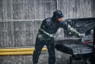 Vanntett skalljakke, Khakigrønn - Snickers Workwear 1304 thumbnail