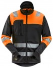 High-Vis Genser med glidelås, Klasse 1, Snickers 8034  thumbnail