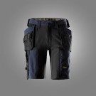 Shorts med stretch og hylsterlommer, Marineblå - Snickers® 6118 thumbnail