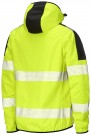 Softshelljakke Aereo 2033P, High-Vis Gul/Svart - L.Brador thumbnail