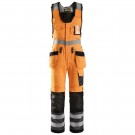 Helbukse med hylsterlommer, High-Vis Klasse 2, Snickers 0213 thumbnail