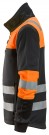 High-Vis Genser med glidelås, Klasse 1, Snickers 8034  thumbnail