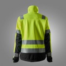 Softshelljakke for dame, High-Vis Gul Kl. 2/3 - Snickers® 1237 thumbnail