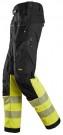 Håndverkerbukse Stretch, HiVis Sort/Gul Kl.1 - Snickers® 6934 thumbnail