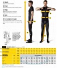 Full Stretch Softshellshorts, Blå - FlexiWork 6140 thumbnail