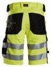 Shorts med stretch, High-Vis Klasse 1, Snickers 6136  thumbnail