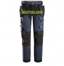 Håndverksbukse 6275, full stretch, marineblå - Snickers® thumbnail