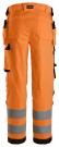 Arbeidsbukse med stretch og hylsterlommer for dame, High-Vis Oransje Kl.2 - Snickers® 6743 thumbnail