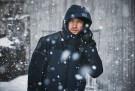 Vinterjakke m/Hette, Sort - Snickers Workwear 1112 thumbnail