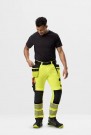 Arbeidsbukse med fireveisstretch & hylsterlommer, High-Vis Gul kl. 2 - Snickers® 6232 thumbnail