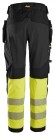 Håndverkerbukse Stretch, HiVis Sort/Gul Kl.1 - Snickers® 6934 thumbnail