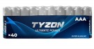 AAA 1,5 V superalkalisk batteri, 40-pk - Tyzon® thumbnail