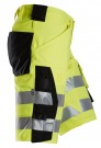Shorts med stretch, High-Vis Gul Kl.1 - Snickers® 6136  thumbnail