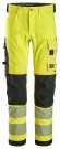 Arbeidsbukse med fireveisstretch, High-Vis Gul/Sort Kl.2 - Snickers® 6336 thumbnail