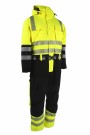 Vinterkjeledress Stretch, HiVis Gul/Sort Kl.3 - Lyngsøe 4WS-5033 thumbnail