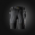 Shorts med stretch og hylsterlommer, Stålgrå - Snickers® 6118 thumbnail