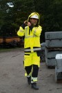 Bukse Full Stretch, HiVis Oransje/Sort Kl.2 - Lyngsøe 4WS-5084 thumbnail