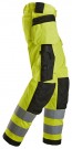 Arbeidsbukse med stretch og hylsterlommer for dame, High-Vis Gul Kl.2 - Snickers® 6743 thumbnail