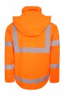 Skalljakke & skallbukse med stretch, High-Vis Oransje - Lyngsøe 4WS-5057/5084 (Vært demovare i butikk) thumbnail
