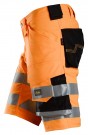Shorts med stretch, High-Vis Klasse 1, Snickers 6136  thumbnail
