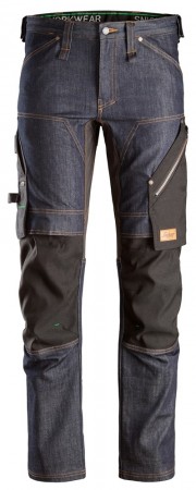 Denim arbeidsbukse, FlexiWork+, Snickers 6956