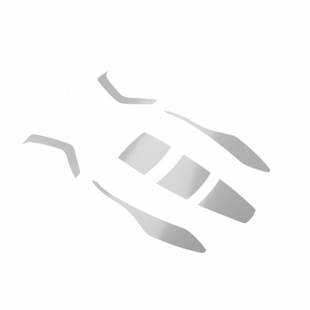 Refleksdekaler Sector, Grå - Hellberg