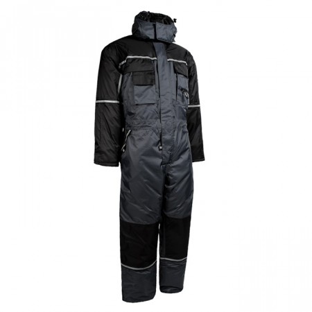 Vinterdress til barn, Grå/Sort, Lyngsøe Rainwear