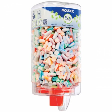 Automatdispenser med 1000 stk ørepropper - Moldex