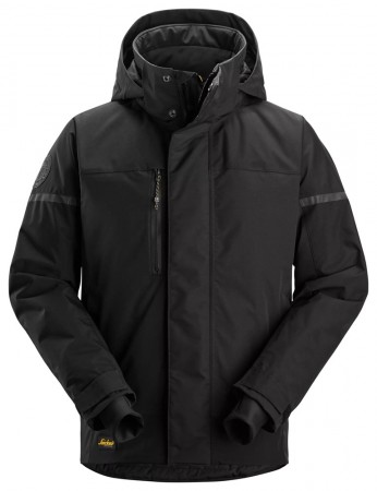 Vinterjakke m/Hette, Sort - Snickers Workwear 1112