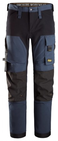 Arbeidsbukse med fireveis stretch, Snickers 6375